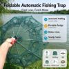 Picture of Premium Automatic Folding Fishing Trap | Multi-Hole Cast Net for Crab & Shrimp | Thickened Mesh & Portable Design