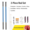 Picture of Portable Telescopic Fishing Pole – 9 ft to 24 ft Short-Section Collapsible Fishing Rod, Lightweight Hard-Action Stream Hand Pole for Freshwater Carp, Bass & Panfish